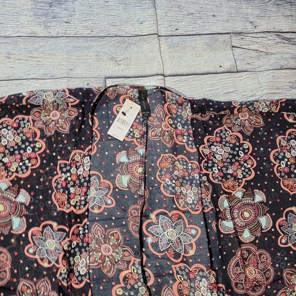 Lane Bryant Floral and paisley duster cardi one sz - Picture 5 of 8